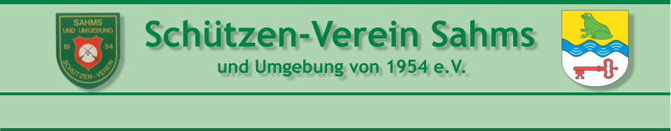 Schtzen-Verein Sahms   und Umgebung von 1954 e.V.